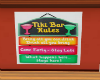 Tiki bar sign