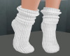 White Knit Socks~F