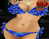 RP Hearts Bikini Blue