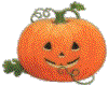 cute smiling pumpkin