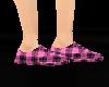 Sporty pink vans