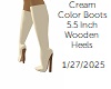 [BB] Cream Boots