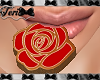 Rose Vday Mouth Cookie