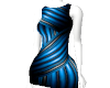 blue teal dress