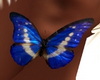 Blue Butterfly Earring