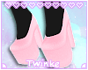 Heels w/ Socks | Pink