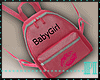 Bag BabyGirl Pink Back