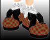 Tartan Doll Shoes