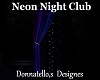 neon club curtain L