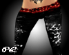 [CL] black leopard jeans