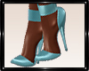*MM* Turquoise pumps