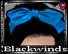 BW| Blue Hairbow