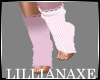 [la] Playmate pink socks