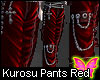 Kurosu pants red