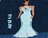 Water Blue Gown