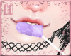 |H| Heart Lollipop Lilac