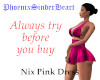 Nix Pink Dress