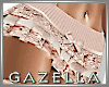 G* Ruffle Skirt BEIGE
