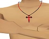 RED VAMPIRE CROSS