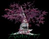 Akitas lilac tree seat