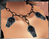 [J] Goth Coffin Necklace