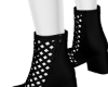 Black ankle boots
