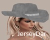 Cowgirl Hat Gray