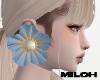 ▼ Flower earrings
