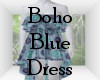 Boho Blue Dress