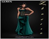 GREI GOWN - TEAL