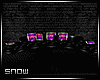 Neon Kiss Club Sofa