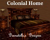 colonial home bed