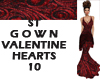 ST GOWN HEARTS 10