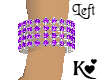 [WK] Violets Armband L