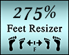 Foot Shoe Scaler 275%