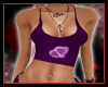 Purple Heart Sexy Top