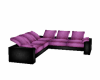 Purple&Black Couch