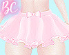 ♥Pink frilly skirt