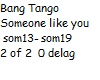 Bang Tango Someone