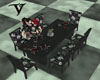 gothic pose lovers table