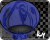 [Ky] Blue Scoop Chair