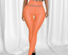 Lt Orange Belted Pants L