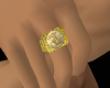 (H)Gold sovereign ring(R