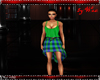 Green Blus dress