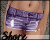 [S] Purple Short Shorts