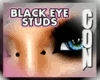 :C:Black Eye Stud Pierce