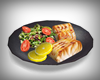 :3 Salade w/ Fish Plate