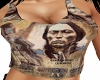 Indian Chief Print Top