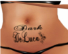 Deluca Stomach Tattoo