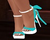 teal sweet shoes